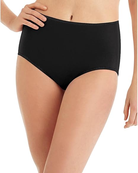 Hanes Women’s Microfiber Brief Multipack. (Best Postpartum Underwear with Microfiber)