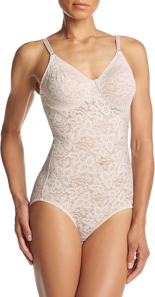 ali Women Shapewear Lace 'N Smooth Body Briefer
