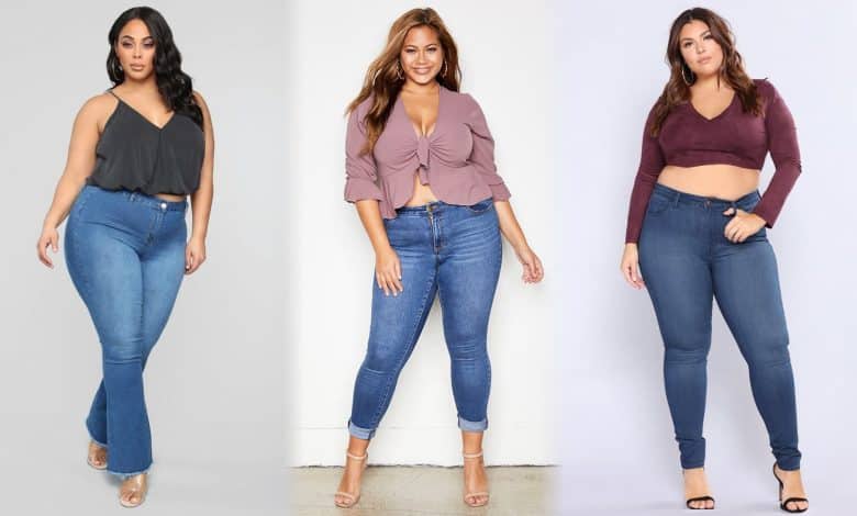 Best Plus Size Jeans For Big Stomach